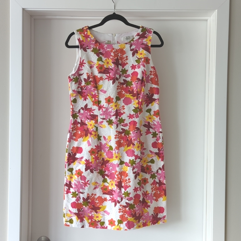 Floral Dress Barn Fitted Dress